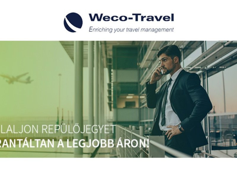 Ügyfélspecifikus customer journey design a Weco Travel-nek